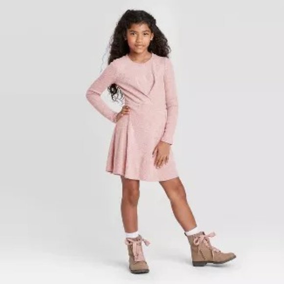 art class Dresses Art Class Long Sleeve Hacci Skater Dress Poshmark